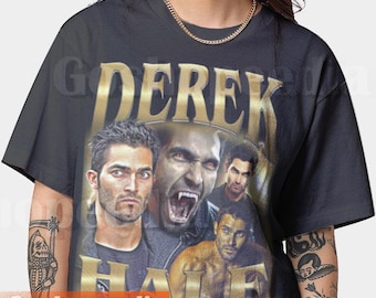 Vintage Derek Hale shirt 90s y2k unisex adult clothing GOR50
