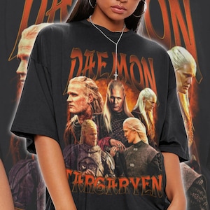 chemise vintage Daemon Targaryen des années 90 y2k vêtements pour adultes unisexes FHD273