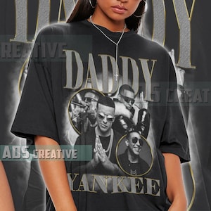 chemise vintage Daddy Yankee des années 90, années 90, vêtements pour adultes unisexes CST43