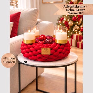 Künstlicher adventskranz