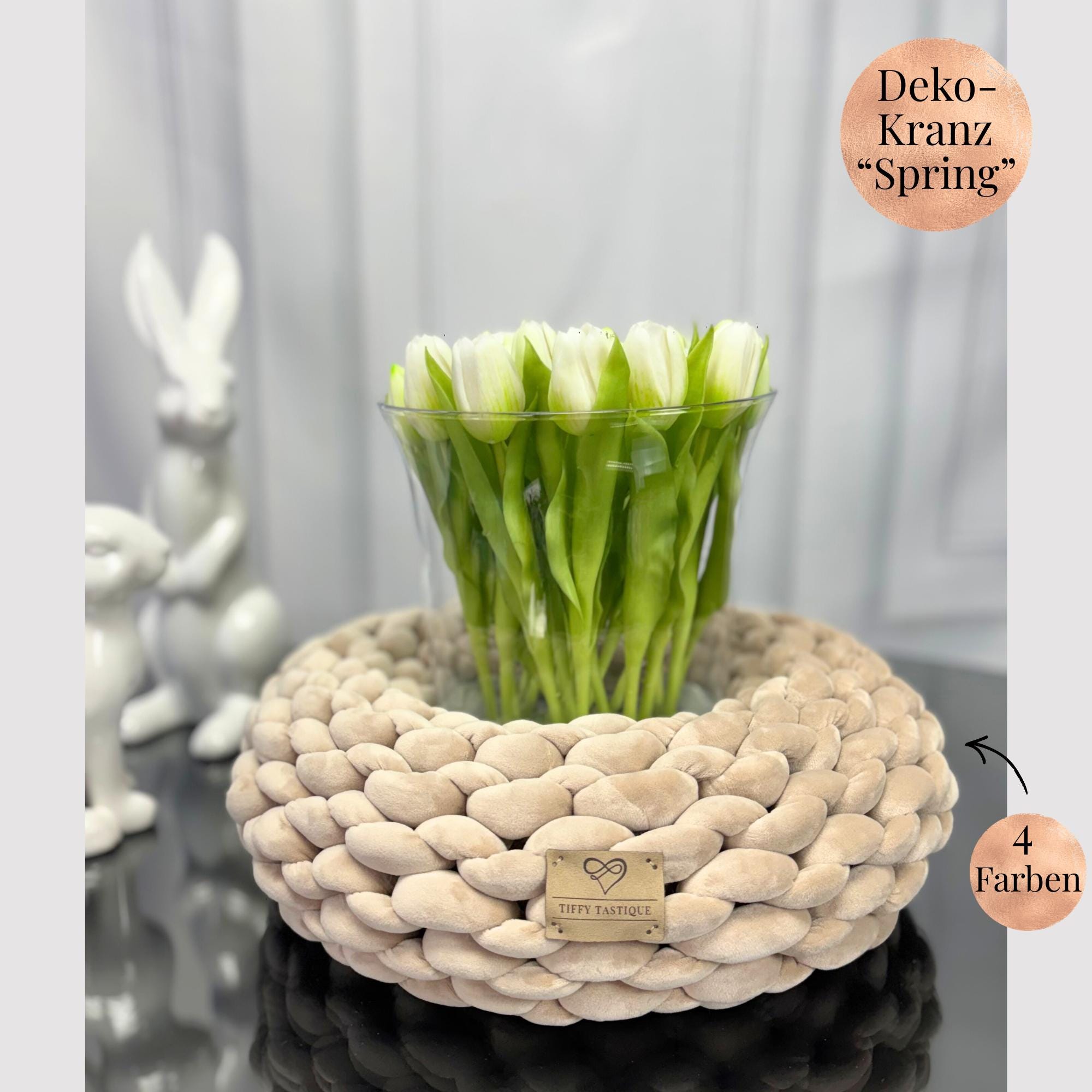 Türkranz türschmuck frühling ostern frühlingskranz osterkranz