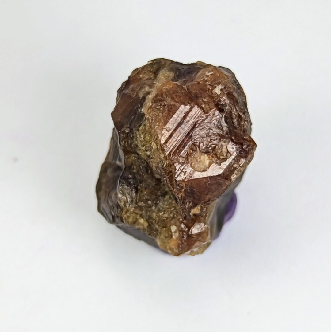 Dark Red Cubic Shape Grossular Var Hessonite Garnet Crystal, KP ...