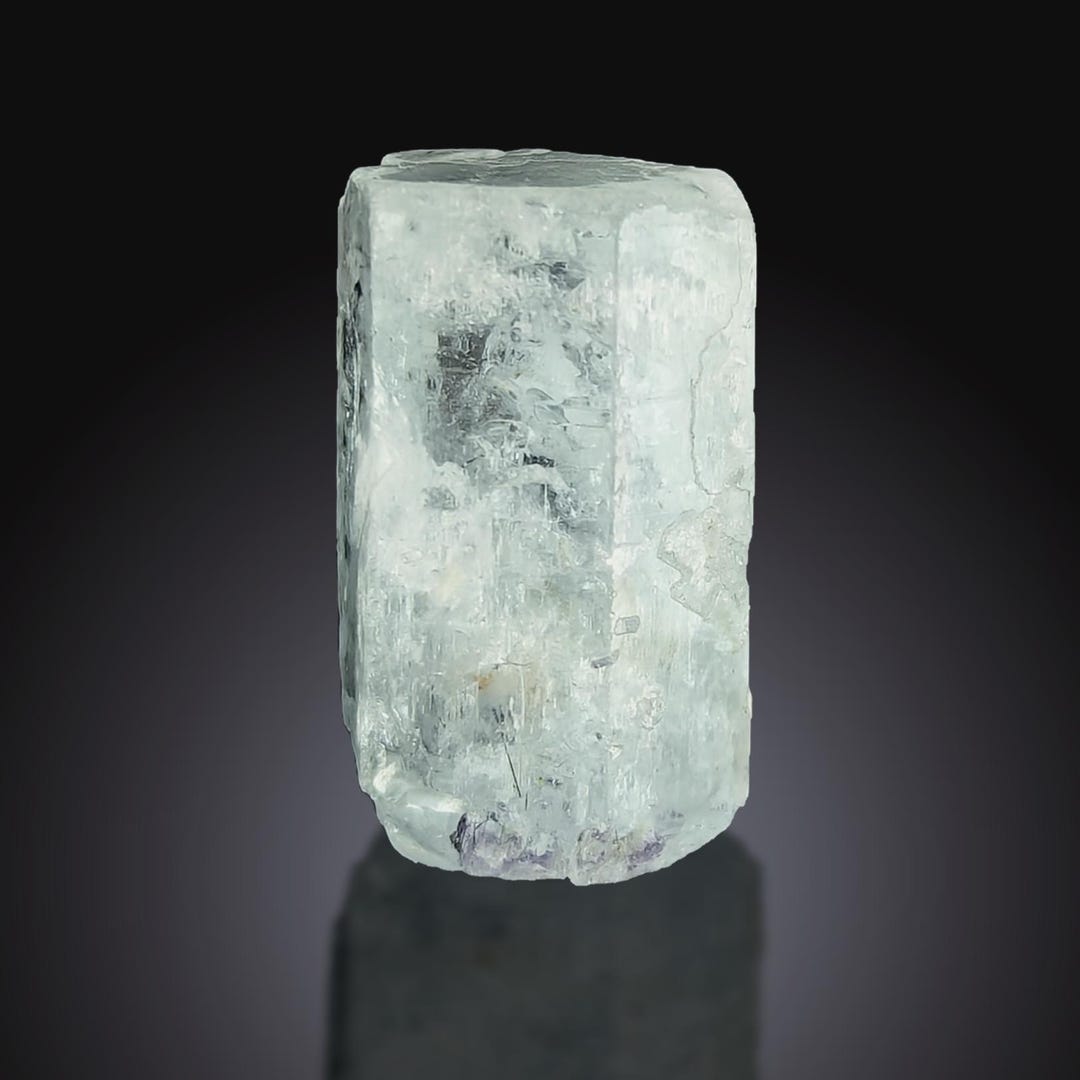 Colorless Crystal Solid Natural Terminated Transparent Colorless Goshenite Crystal From ...