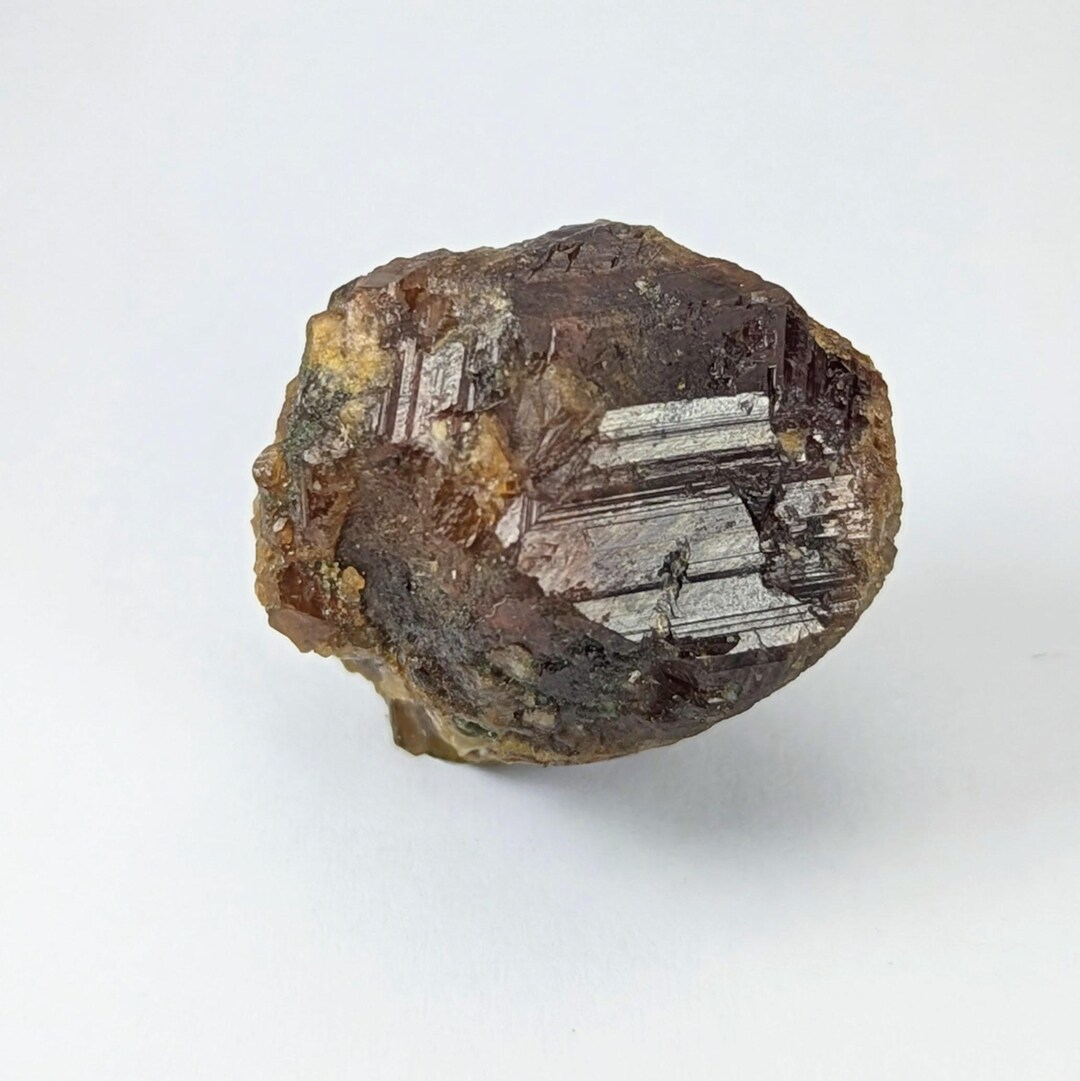 Dark Red Cubic Shape Grossular Var Hessonite Garnet Crystal, KP ...