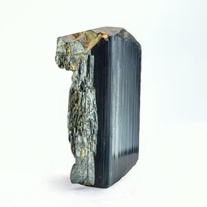 Naturlig sällsynt svart etsad hedenbergitkristall, Pakistan - 4,9 gram