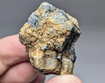 Natürlicher Blauer Saphir Seltenes Exemplar: Afghanistan Kristall (32 gramm)