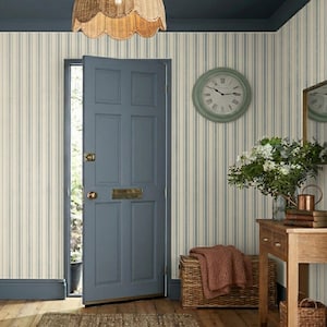 Stencil a righe sottili - Stencil grande per pittura murale - Carta da parati fai da te in stile cottage