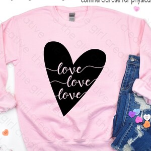 Valentine SVG, Love SVG, VALENTINES svg, Love svgs, Valentine Cut File, Valentine Shirt svg, png, Svg for Girls, Heart png, Heart Shape svg image 1