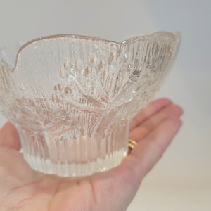 Lasisepat Mäntsälä vintage Finnish glassware candle holder tealight art glass Scandinavian