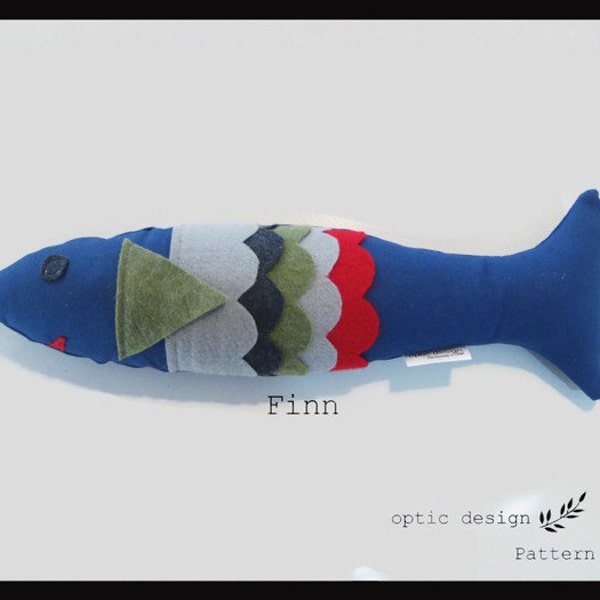 Fish Pillow Patterns Etsy