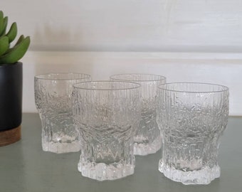 Iittala Aslak shot glasses set of 4 with box Tapio Wirkkala Finland