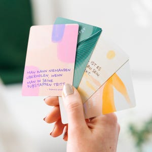 AMARI® Mindfulness Cards – 55 impulsen voor zelfliefde en sereniteit – Bevestigingskaarten voor het dagelijks leven, meditatie en coaching