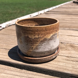 Planter, Flower Pot, Boho, Handmade Pottery by Daisy Friesen