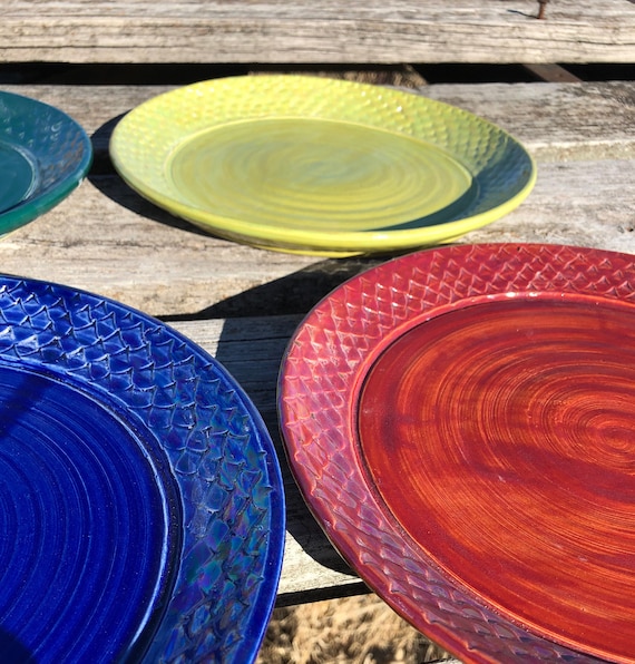 19 cm Multicoloured Deer Patterned Ceramic Danxia 4 Piece Dessert Plate Set 19 cm Multicoloured Deer Patterned Ceramic Danxia 4 Piece Dessert Plate Set
