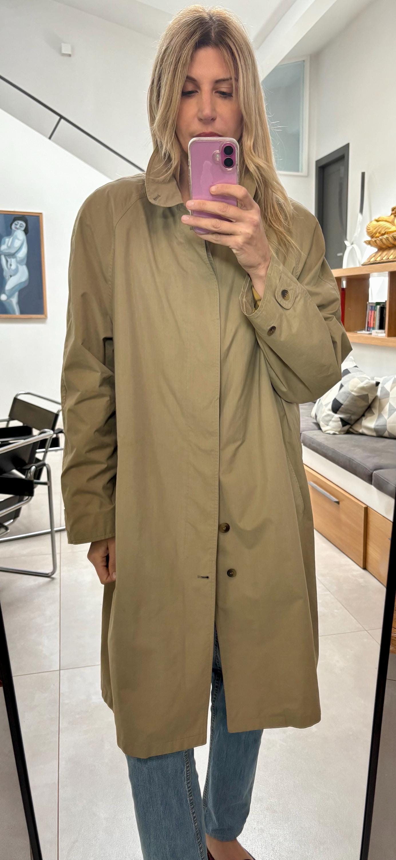 ジャケット・アウター 70-80s allegri made in italy trench coat Item 129493: Allegri, Trench Coat, Basic Black, XL | Garb