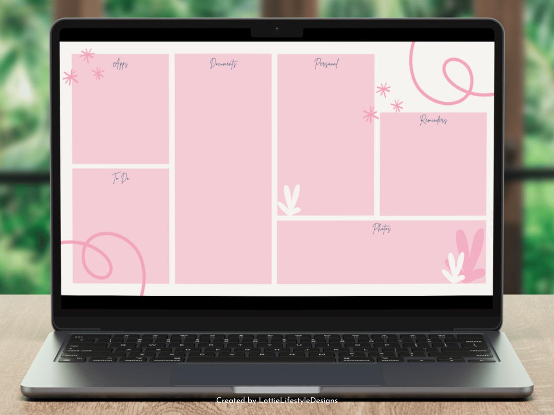 Desktop Wallpaper Organiser, Desktop Background, Desktop Organiser ...