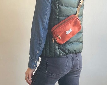 Hip Pack / Crossbody Bag in Cotton Duck | ARTIFACT - Handmade in Omaha, NE