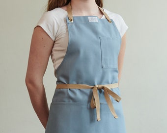 Organic Canvas Apron | ARTIFACT - Handmade in Omaha, NE