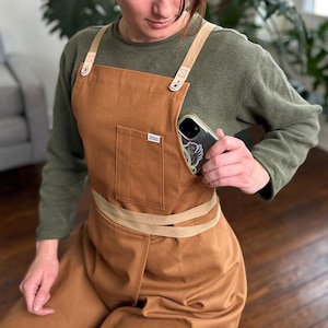 Pottery Ceramicist Split Leg Apron | ARTIFACT - Handmade in Omaha, NE