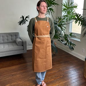 Pottery Ceramicist Split Leg Apron - Handmade in USA Bild 4