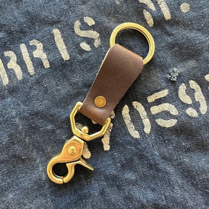 Scissor Snap Key Clip ARTIFACT Handmade in Omaha, NE image 7