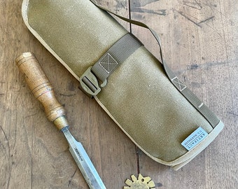 Tool / Chisel Roll in Cordura or Waxed Canvas | ARTIFACT | Handmade in Omaha, NE