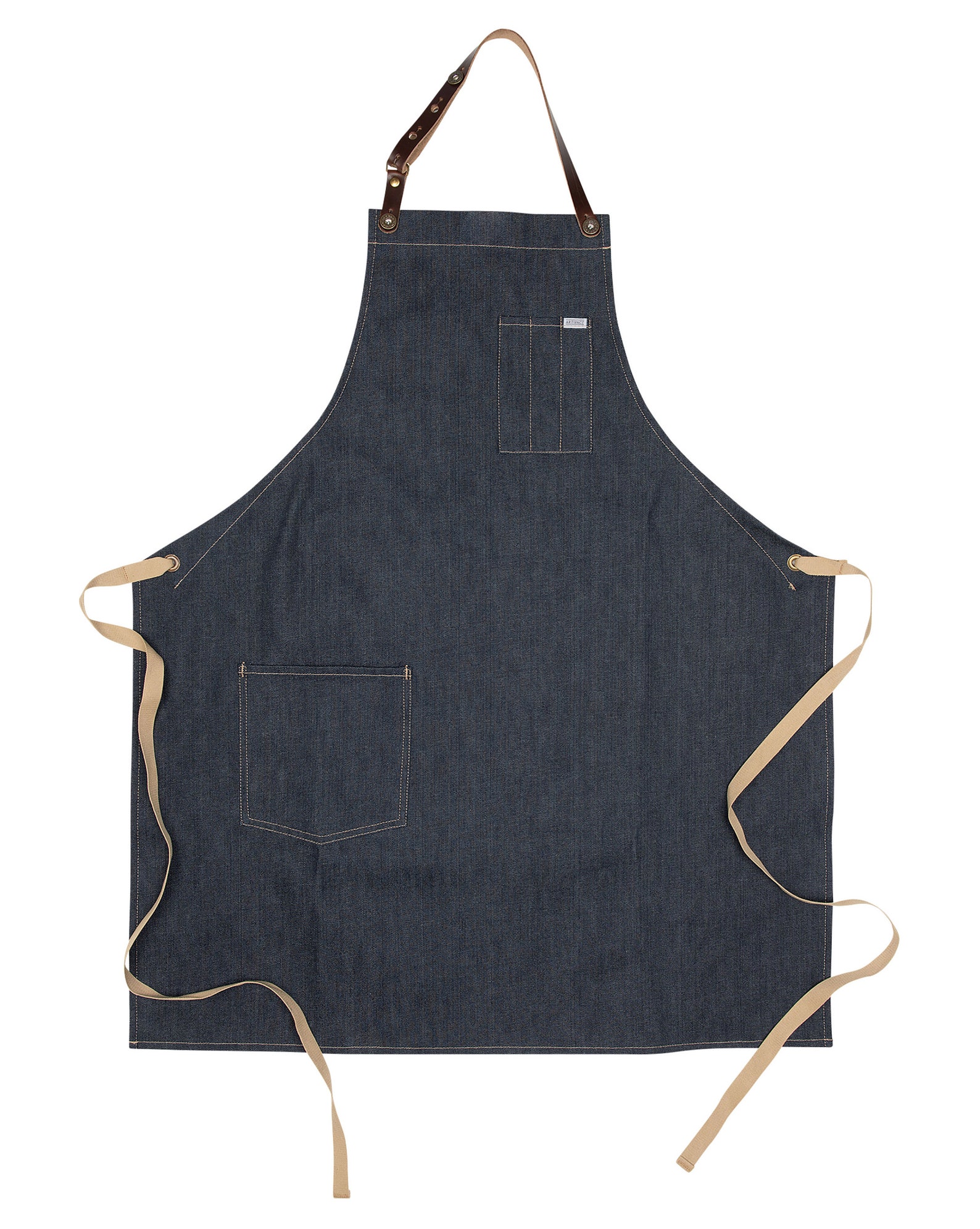 Grill BBQ Apron in Denim ARTIFACT Handmade in Omaha NE Etsy