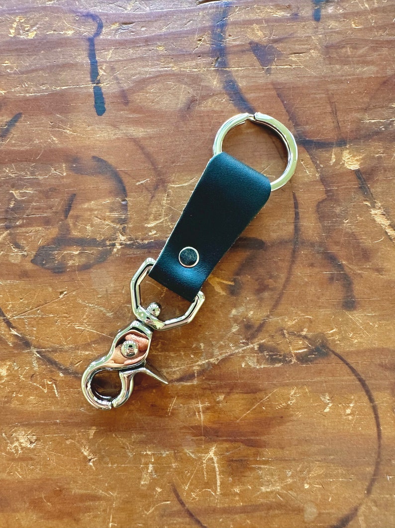 Scissor Snap Key Clip ARTIFACT Handmade in Omaha, NE image 4