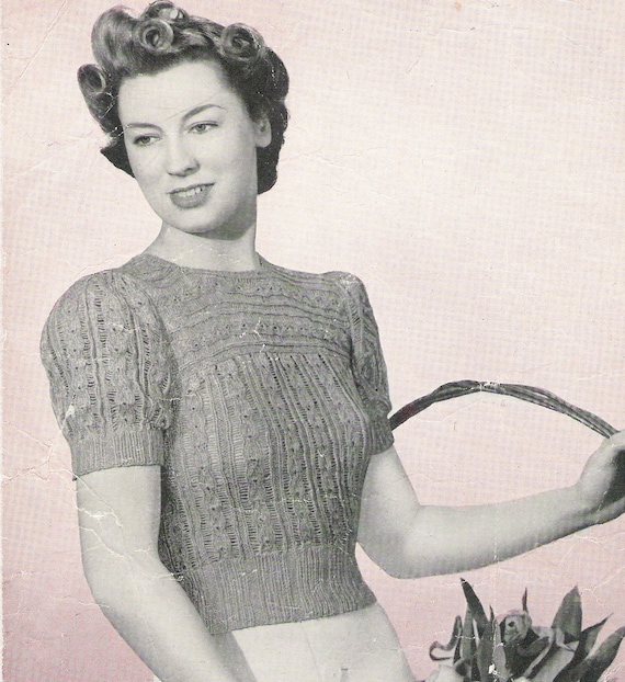 1940s sweater