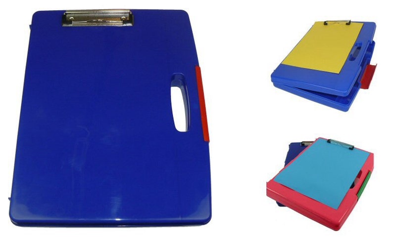 Personalized Clipboard Storage Case Butterfles Flowers Etsy