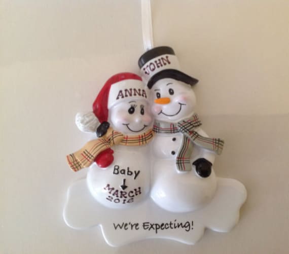 expecting mom ornament