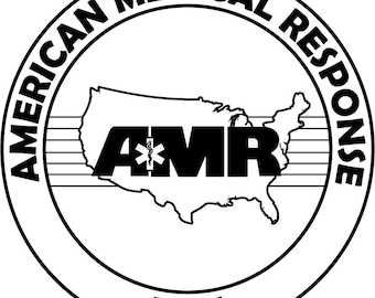 AMERICAN MEDICAL RESPONSE vector file for laser cutting engraving, cnc router, cricut, digital cutting file