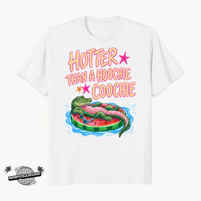 Gator PNG, Hoochie Coochie PNG Lake Png, Later Gator Png, Girly Png, Funny Summer Alligator PNG Digital Download, Beach Vacation Shirt File