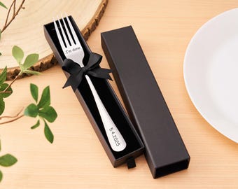 Gestempelde vork pensioen- of afstudeercadeau, aangepaste vork, I'm Done vorkornament, steek een vork in mij I'm Done, cadeau leraar, pensioenfeest