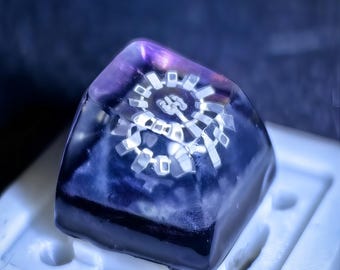 Interstellar "Endurance" Artisan Keycap – Backlit SA R1 Profile