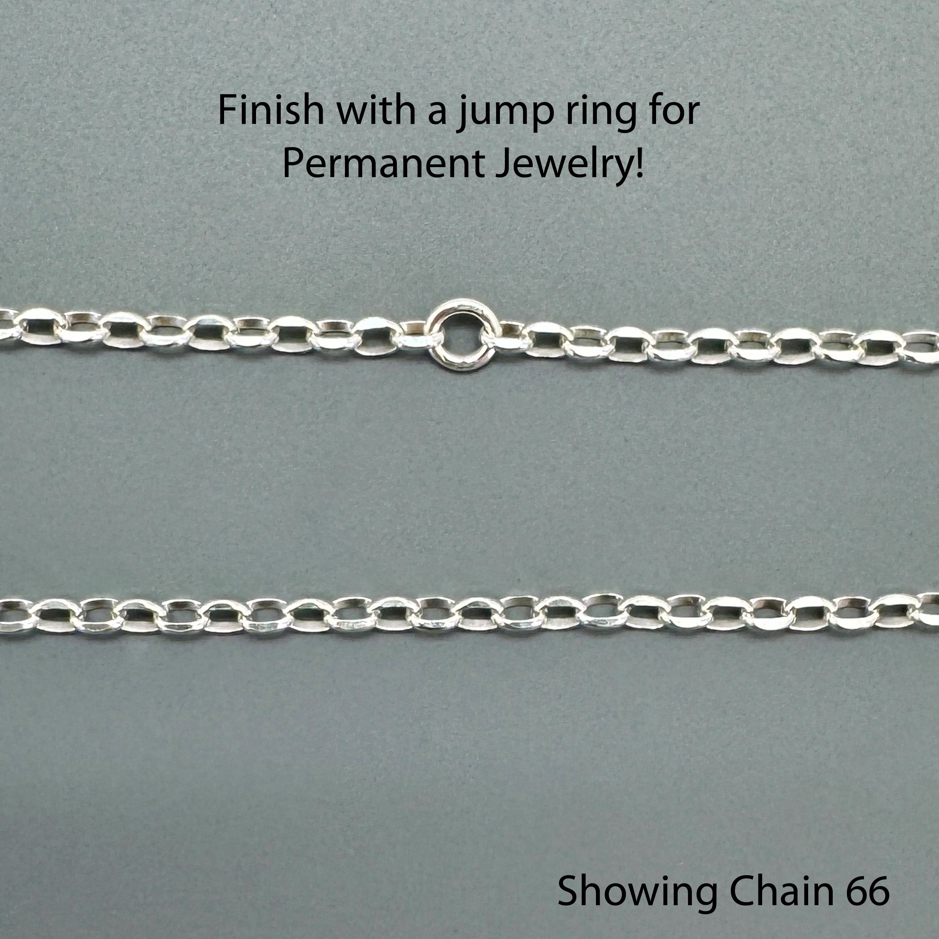 925 Sterling Silver Rolo Chains-bulk Chain by the Foot-unfinished ...