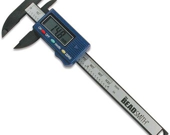 Jewelry Making Tools - Caliper - Digital Caliper - Inner Measurement, Outer Measurement Tool - Beadsmith Tools- Sku: 501045