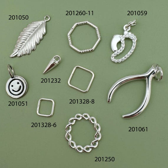 925 sterling silver charms in bulk discount