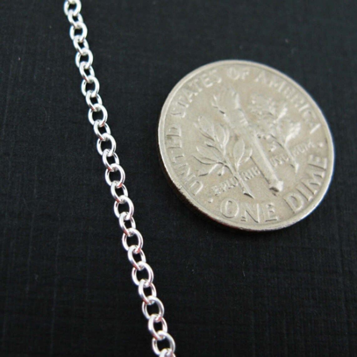 Sterling Silver Bulk Chain Unfinished Chains 2mm Strong Etsy