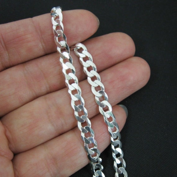 Sterling Silver Chains Bulk, Unfinished , Heavy , Chunky , Fancy