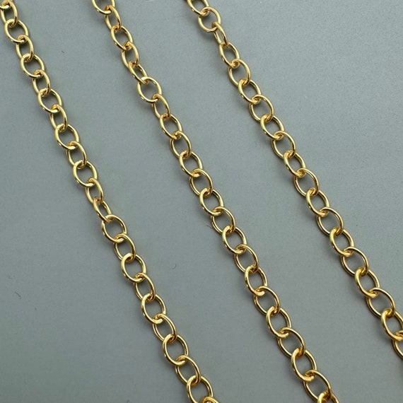 Gold plated sterling silver chain wholesale discount