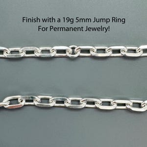 Sterling Silver Permanent Jewelry Jump Rings-925 Sterling Silver Open Jump Rings-Jewelry Making Supplies-Wholesale Findings-Bulk Jump Rings image 12