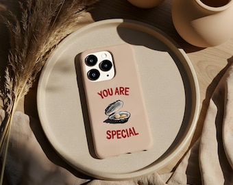 Oyster Pearl Phone Case: 'You Are Special' Quote
