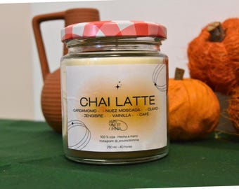 Vegan scented candles, 100% soy & handmade · 250 ml · 40h