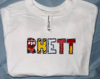 Gepersonaliseerde brandweershirt voor kinderen | Verjaardagsshirt brandweerwagen | Brandweermanshirt op maat | Shirt jongens peuter | Cadeau brandweerman