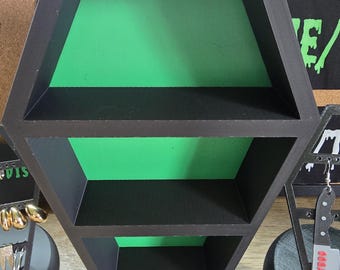 Coffin Shelf STL File: Gothic 3D Printing Design