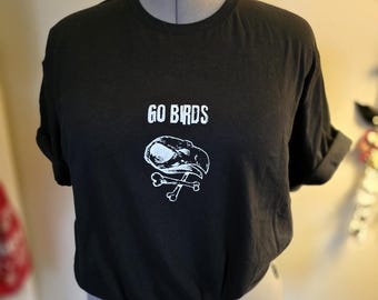 Go Birds T-shirt - Eagle Skull