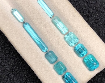 9.45 CTs Blue Tourmaline Lot