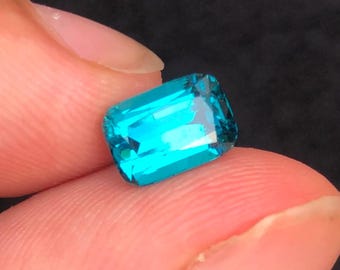 2.25 CTs Blue Tourmaline From Afghanistan