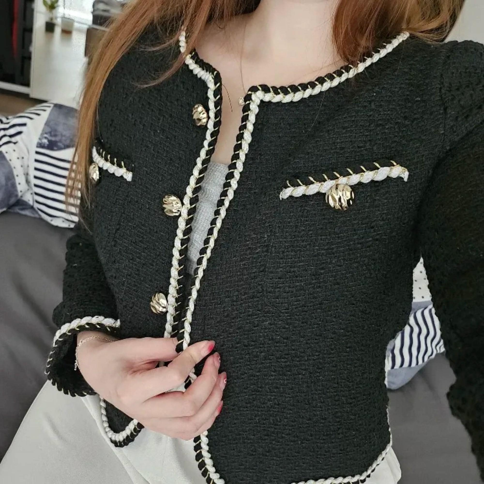 Chanel Style Coat Canada